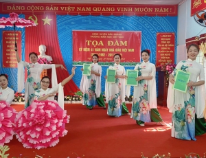 Trường Mầm non Việt Vinh tổ chức Tọa đàm kỷ niệm 41 năm ngày Nhà giáo Việt Nam 20/11